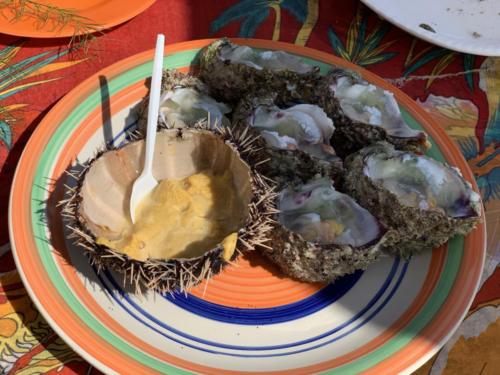 Local delicacies on the islands